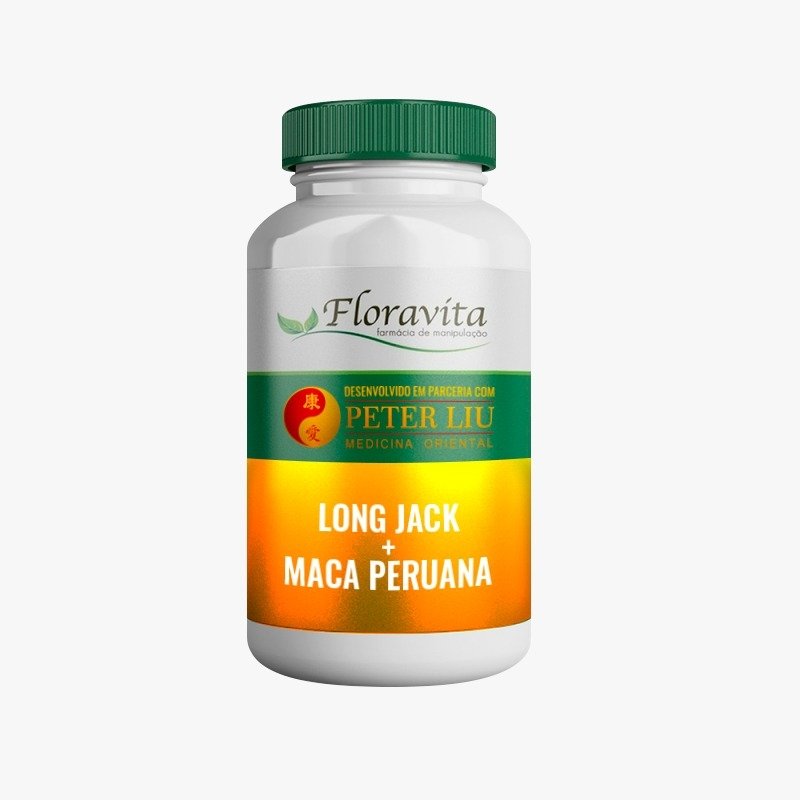 Energia e Libido Long Jack + Maca Peruana Peter Liu