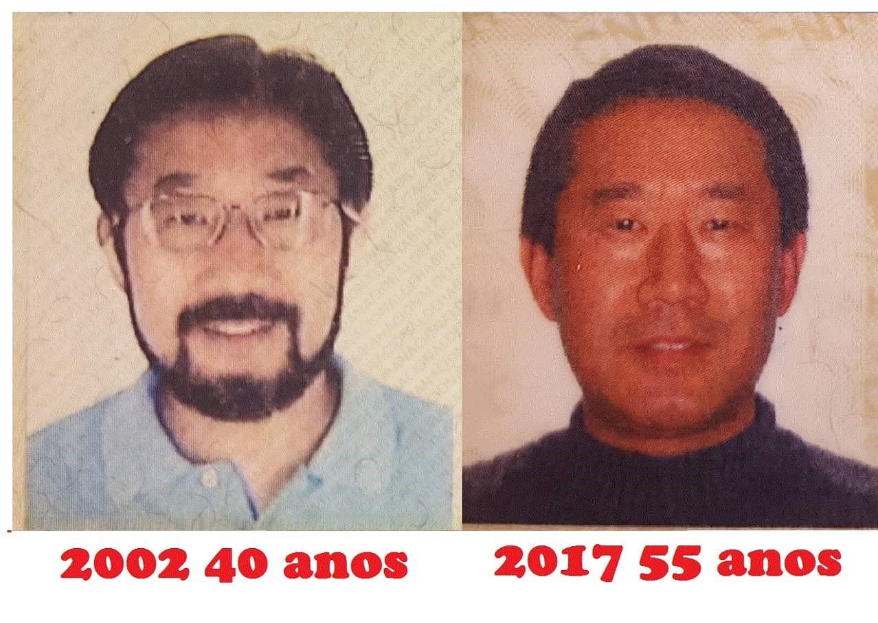 Peter Liu - cido Flico - antes e depois